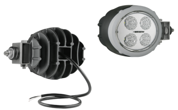 LED work lamp with cable