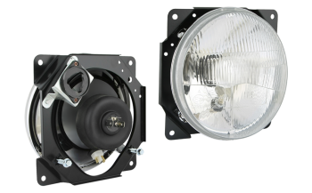 Headlamp for Honker, H4 type - right (lights: passing, driving, position)