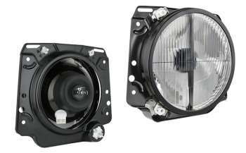 Headlamp for VW Golf 2, H4-tuning type (lights: passing, driving, position)