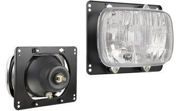 Headlamp, H4 type (lights: passing, driving, position)