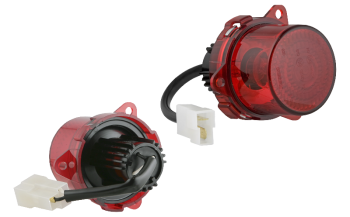 without bulb, cable 0,1 m, AMP Faston connector
