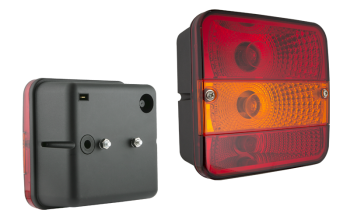 Multifunction rear lamp (lights: position, stop, direction indicator)