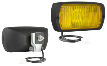 Halogen fog light, fits Polonez Caro - amber