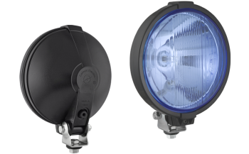 Halogen driving light with position light - blue