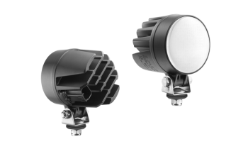 LED work lamp with built-in Deutsch DT04-2P connector