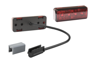 LED module 12V-24V, cable 0,5 m, quick coupler