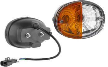 Front lamp - right with cable and Delphi 12129615 connector (lights: position, front-side direction indicator)