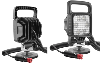 2500 lm - LED module 12V-24V, spiral cable 8 m, cigarette lighter plug, handle