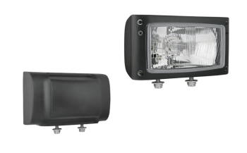 Headlamp, H4 type, with built-in DT04-6P connector (lights: passing, driving, position)