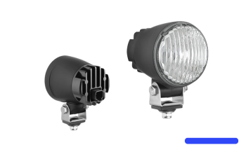 LED special lamp with built-in Deutsch DT04-2P connector - blue line