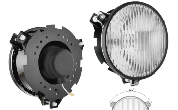 Rally fog light Ø180 - type 120°