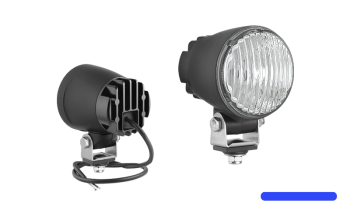 LED special lamp with cable - blue line