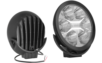 LED driving lamp with black frame (reference mark 50)