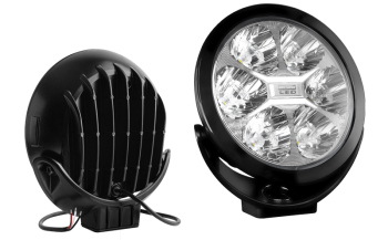 LED driving lamp with black frame (reference mark 50)