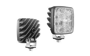 LED work lamp with built-in Deutsch DT04-2P connector