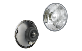 Headlamp insert Ø144, R2 type (lights: passing, driving, parking)