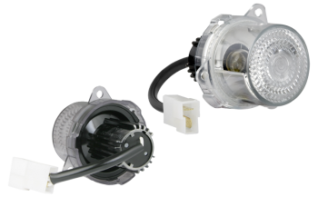 bulb P21W 12V, cable 0,1 m, AMP Faston connector