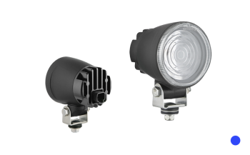 LED special lamp with built-in Deutsch DT04-2P connector - blue