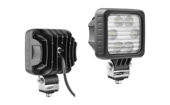 LED work lamp with cable and switch