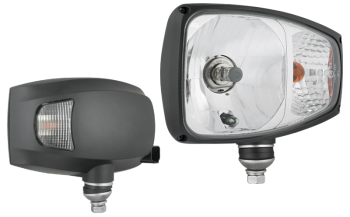 Headlamp, H4 type, with DT04-6P connector - left