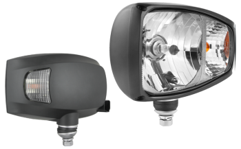 Headlamp, H4 type, with DT04-6P connector - left