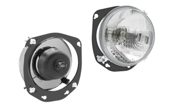 Headlamp for Fendt Vario, H4 type (lights: passing, driving)