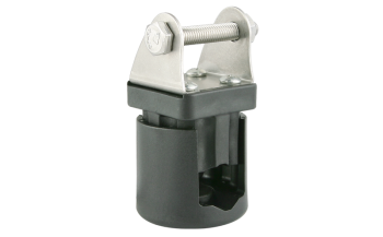 On-pipe holder Ø15÷28 mm