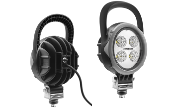 LED work lamp with cable and switch