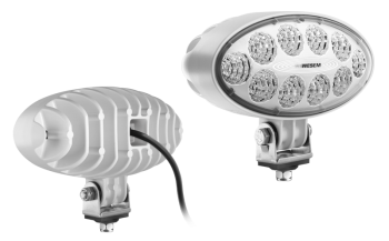 LED work lamp with cable