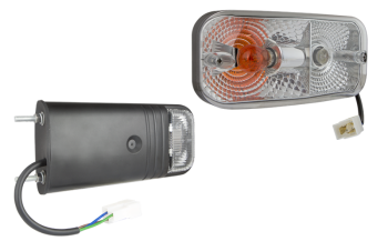 bulb PY21W 12V, bulb R5W 12V, cable 0,15 m, AMP Faston connector