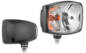Headlamp, H4 type, with DT04-6P connector - right
