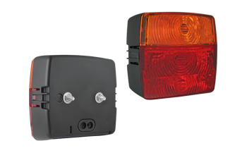 Multifunction rear lamp (lights: position, stop, direction indicator)