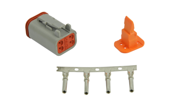 Connector plug - Deutsch DT06-4S