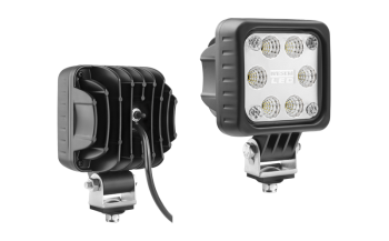 LED work lamp with cable and switch