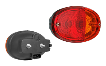 Multifunction rear lamp (lights: position, stop, direction indicator)
