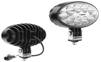 LED work lamp with cable and Delphi 12129615 connector
