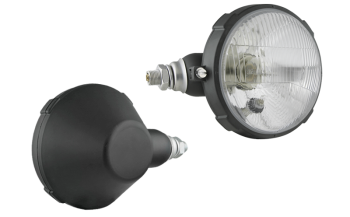 Headlamp, R2 type in plastic housing - left (lights: passing, driving, parking)