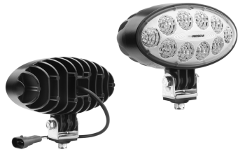 LED work lamp with cable and HB3 2P Cap connector