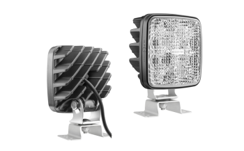 LED reversing lamp with omega bracket and cable