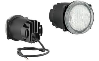 LED fog light with cable (4 bolt version)