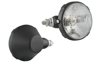 Headlamp, H4 type in plastic housing - left (lights: passing, driving, position) Headlamp, H4 type in plastic housing - left (lights: passing, driving, position)
