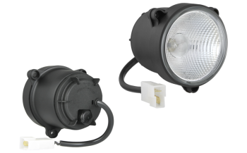 without bulb, cable 0,1 m, AMP Faston connector