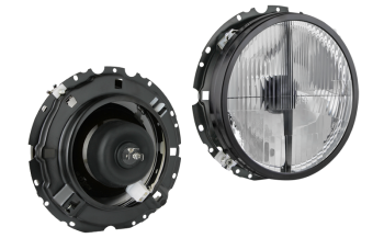 Headlamp for VW Golf 1, H4-tuning type (lights: passing, driving, position)