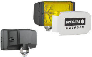 Halogen driving light - amber
