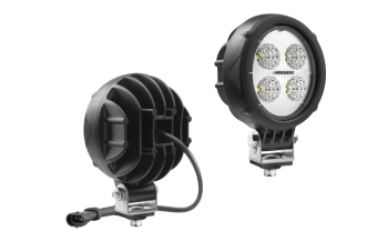 LED work lamp with cable and H9-H11 connector
