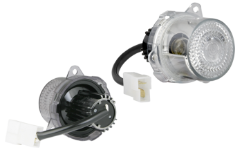 bulb R5W 12V, cable 0,1 m, AMP Faston connector