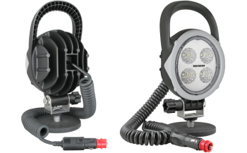 1500lm - LED module 12V-24V, spiral cable 8 m, cigarette lighter plug, handle