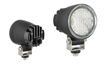 LED work lamp with built-in Deutsch DT04-2P connector