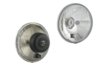 Headlamp insert Ø150,  H4/R2 type (lights: passing, driving, position)