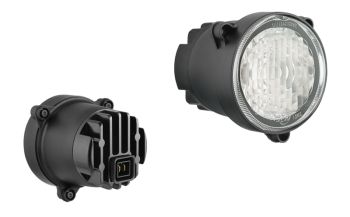 LED work lamp with built-in AMP Faston connector (3 screw version)